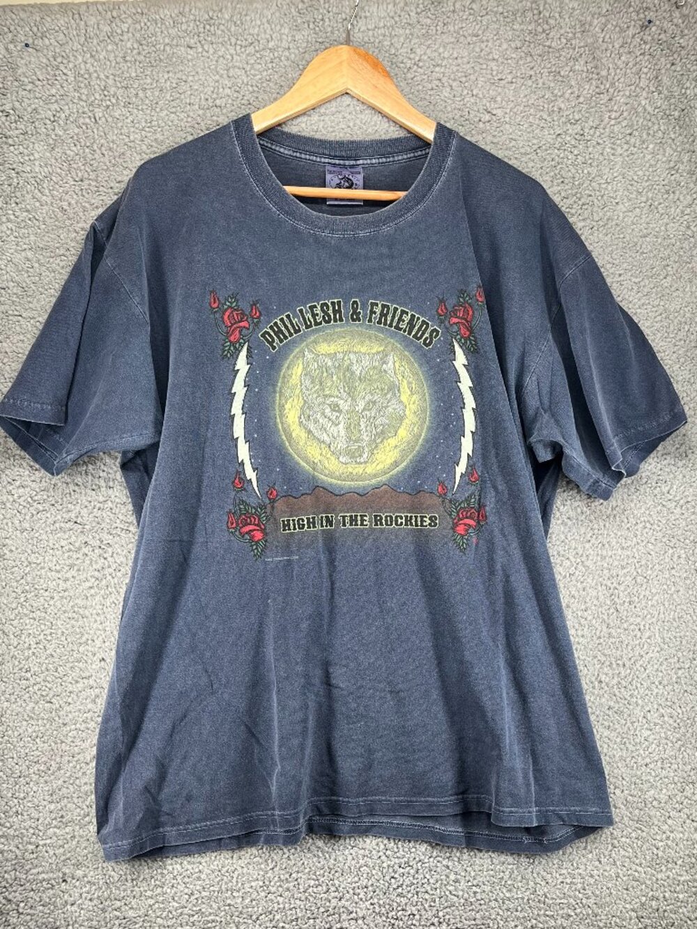 2005 Phil Lesh & Friends Colorado Tour Shirt High in the Rockies Grateful Dead